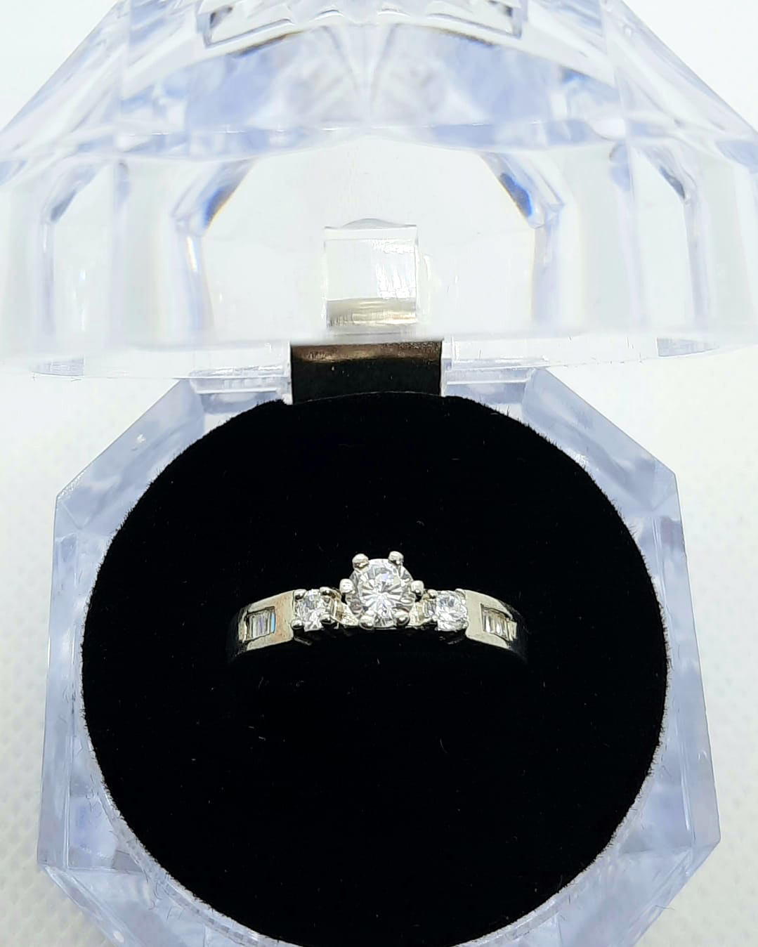 Silver Female Wedding Ring